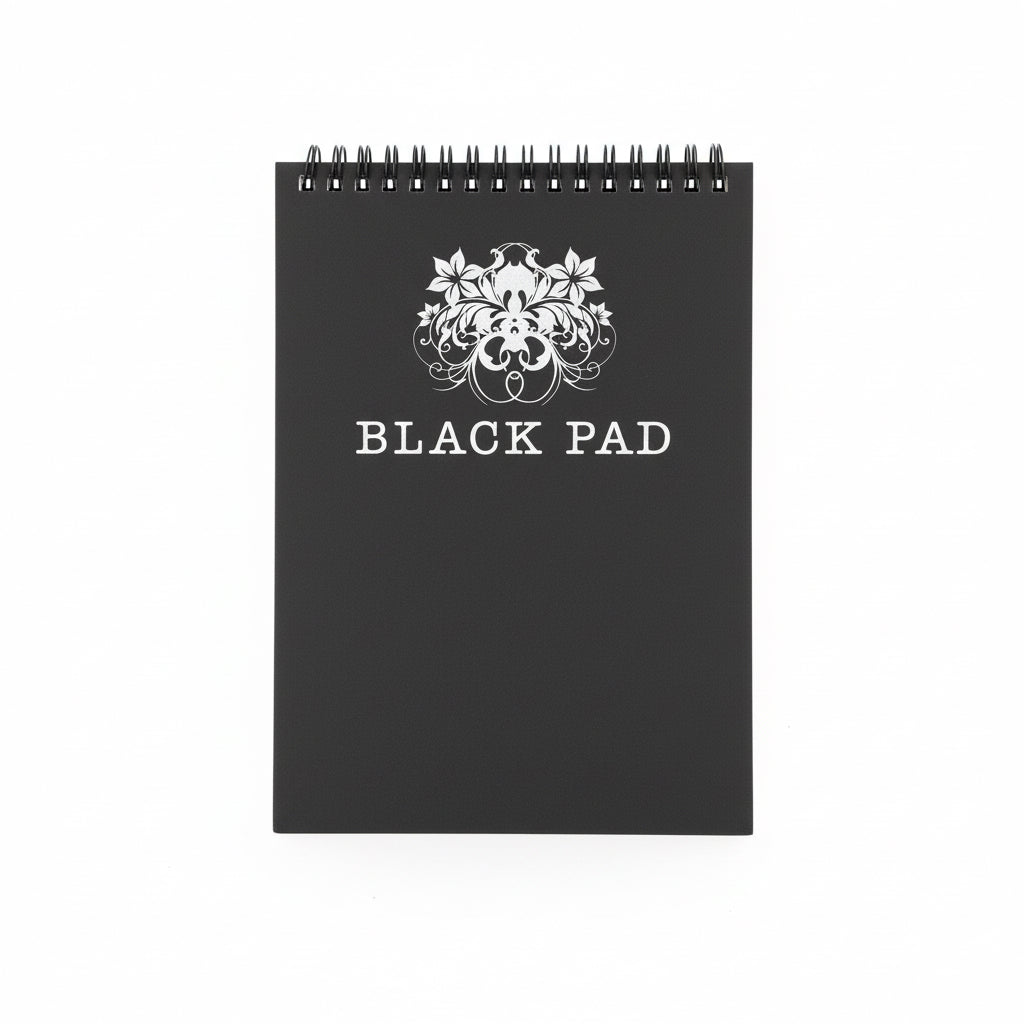 Black pad 120 gm² / دفتر أسود 120 جم/م²