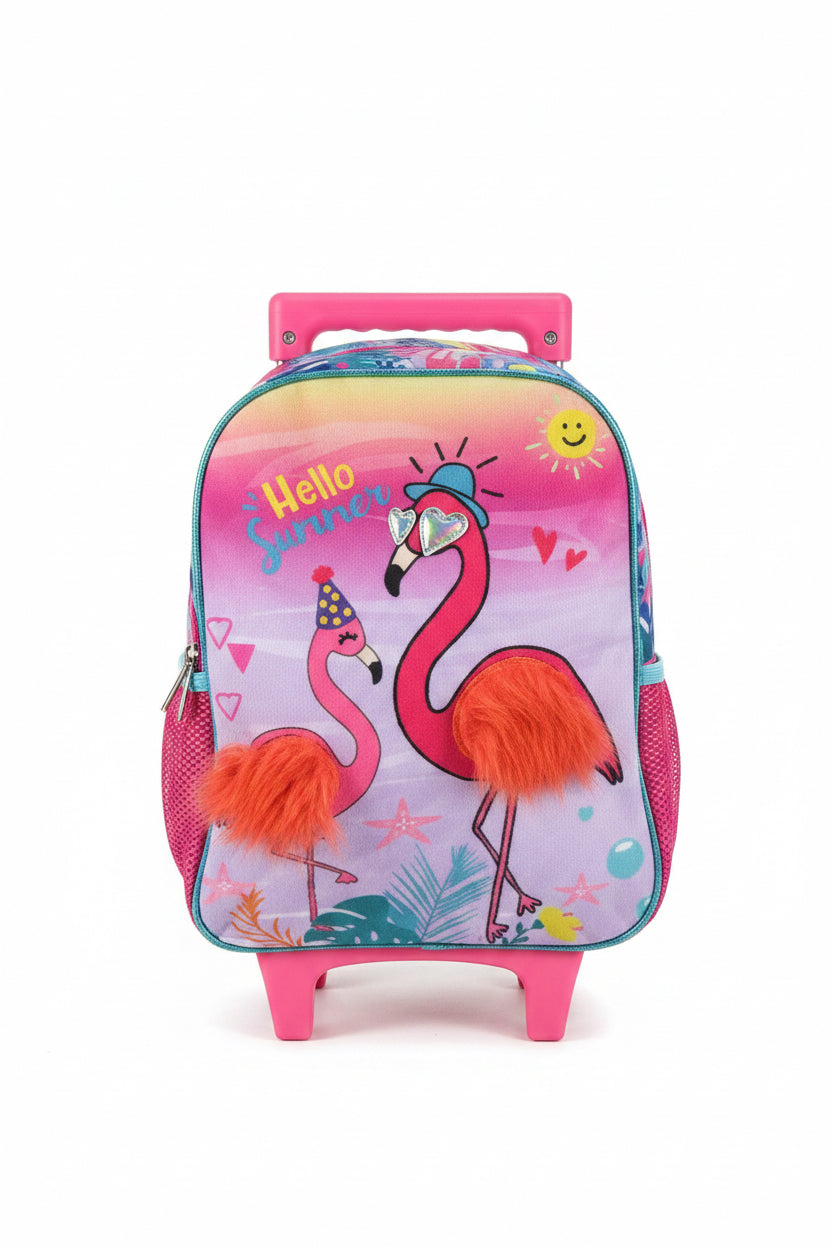 Trolley school backpack Kids / حقيبة مدرسية للأطفال بعجلات (ترولي)