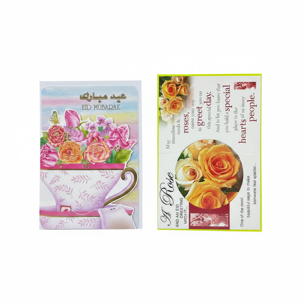 Wishing Cards Multicolour / بطاقات تهنئة متعدد الألوان