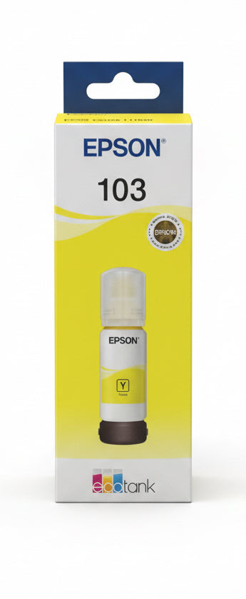 EPSON Ink Bottle 103 Yellow 65 ml / عبوة حبر إبسون 103 أصفر 65 مل