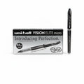 uni-ball VISION ELITE micro 0.8mm x12 Black / يوني بول فيجن إيليت مايكرو 0.8 مم x12 أسود