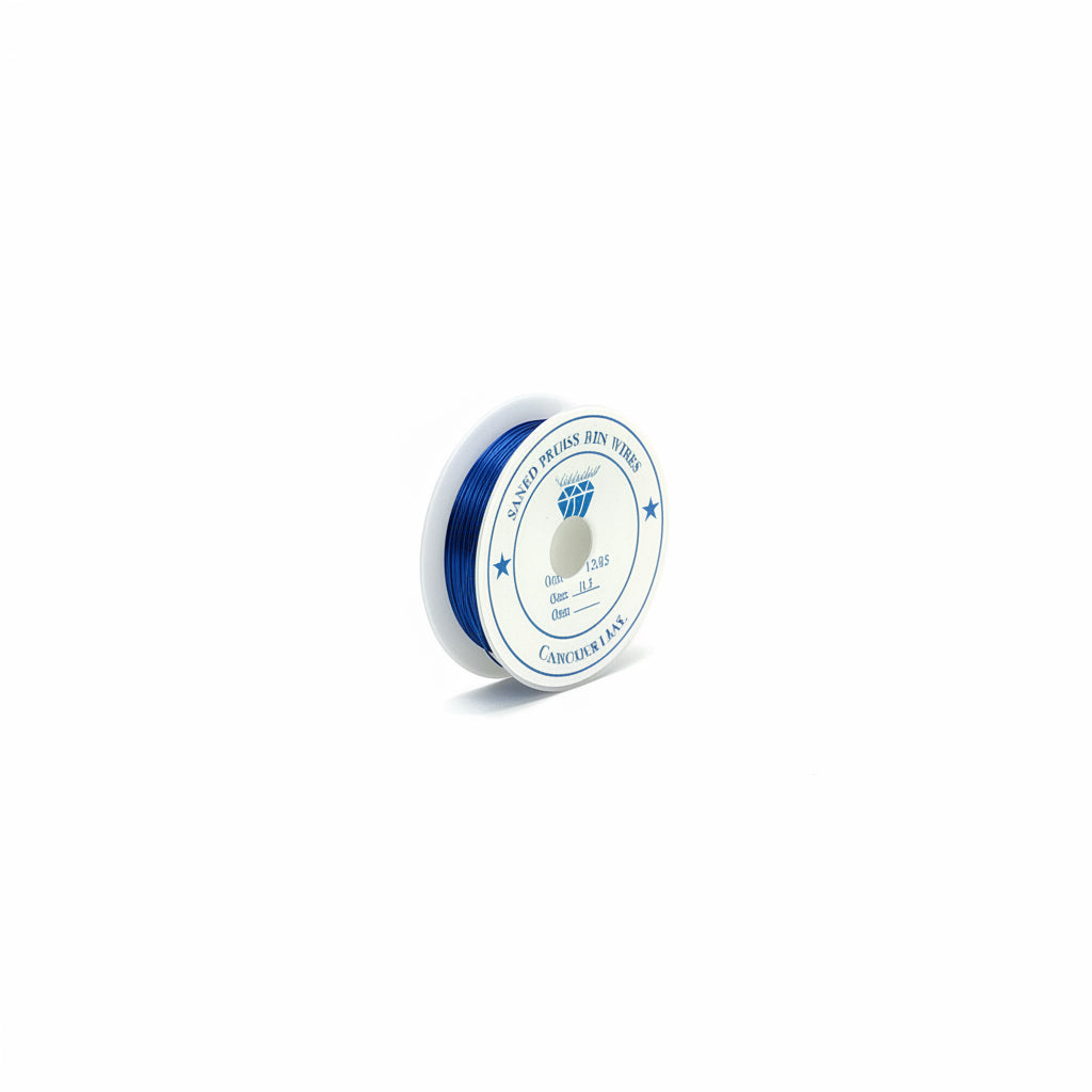 Copper wire Blue / سلك نحاسي أزرق