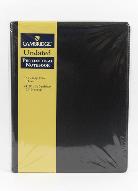 CAMBRIDGE Undated Professional noteBook / دفتر كامبردج المهني غير المؤرَّخ