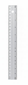 Aluminium Ruler 30 cm / مسطرة ألمنيوم ٣٠ سم