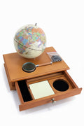 Light Cherry 5" Globe – Name Card & Pen Stand