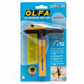 OLFA CMP-1/DX Ratchet compass cutter x10 / قطّاعة دوائر ذات ترس أولفا CMP-1/DX ×10