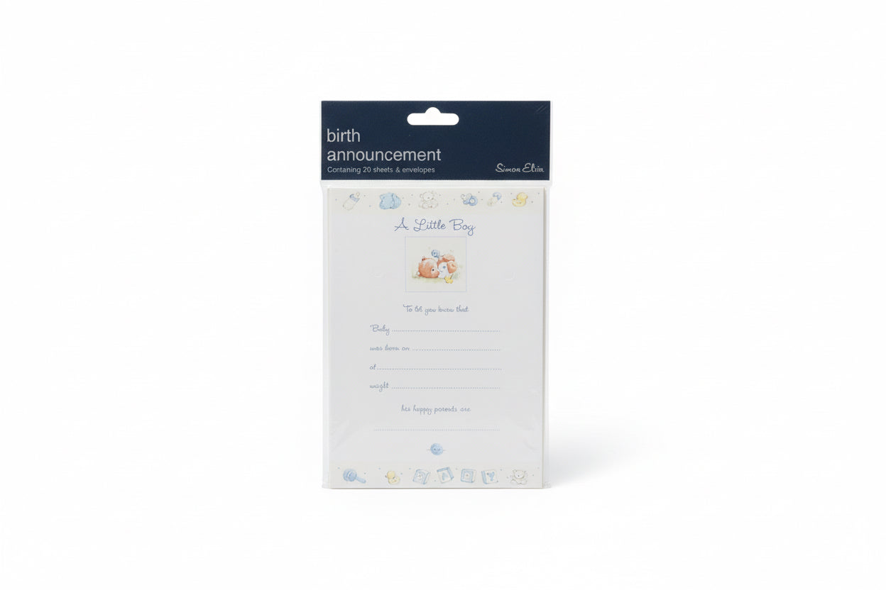 Baby Birth Announcement Envelopes / مغلفات إعلان ولادة