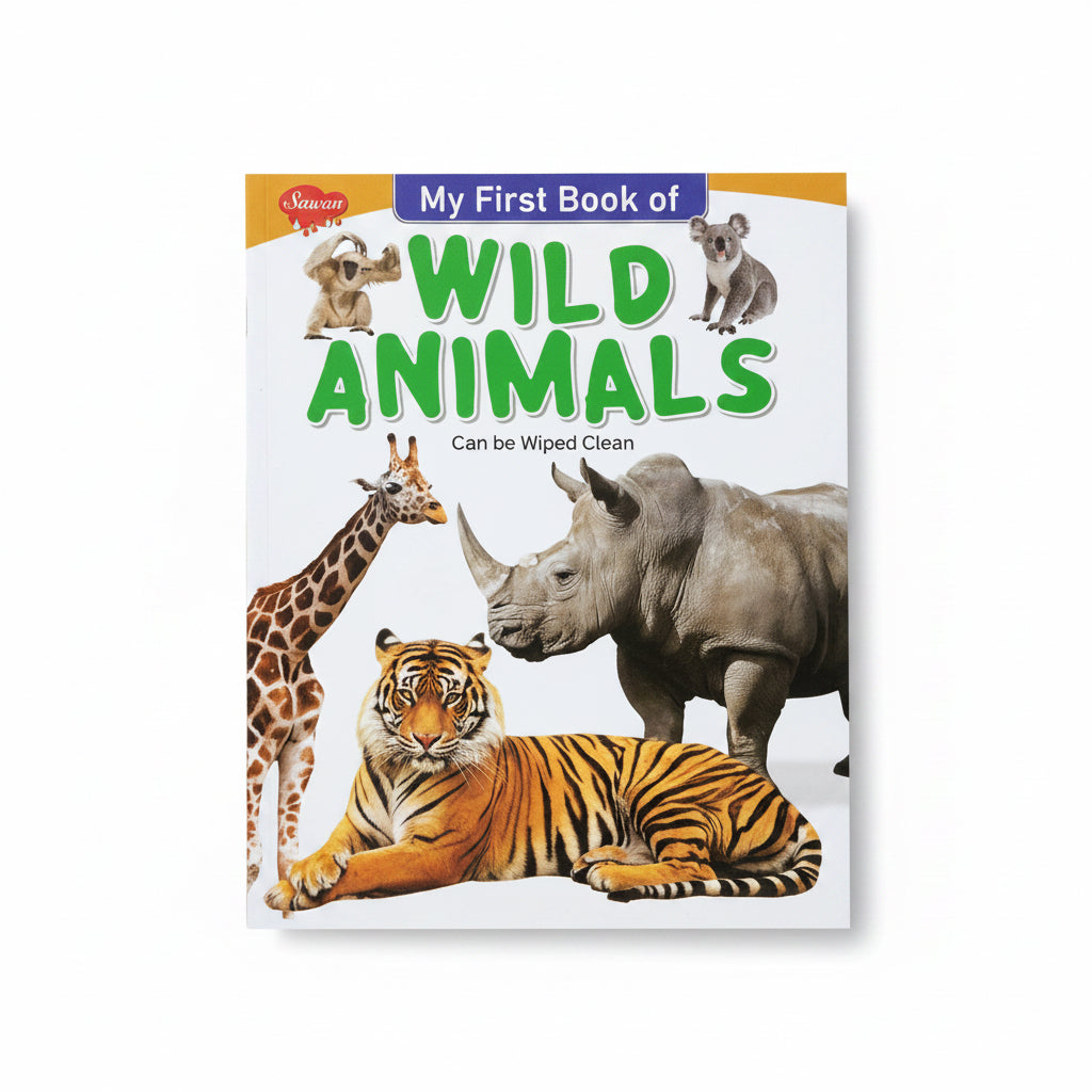 My first Book of Wild Animals / كتابي الأول عن الحيوانات البرية