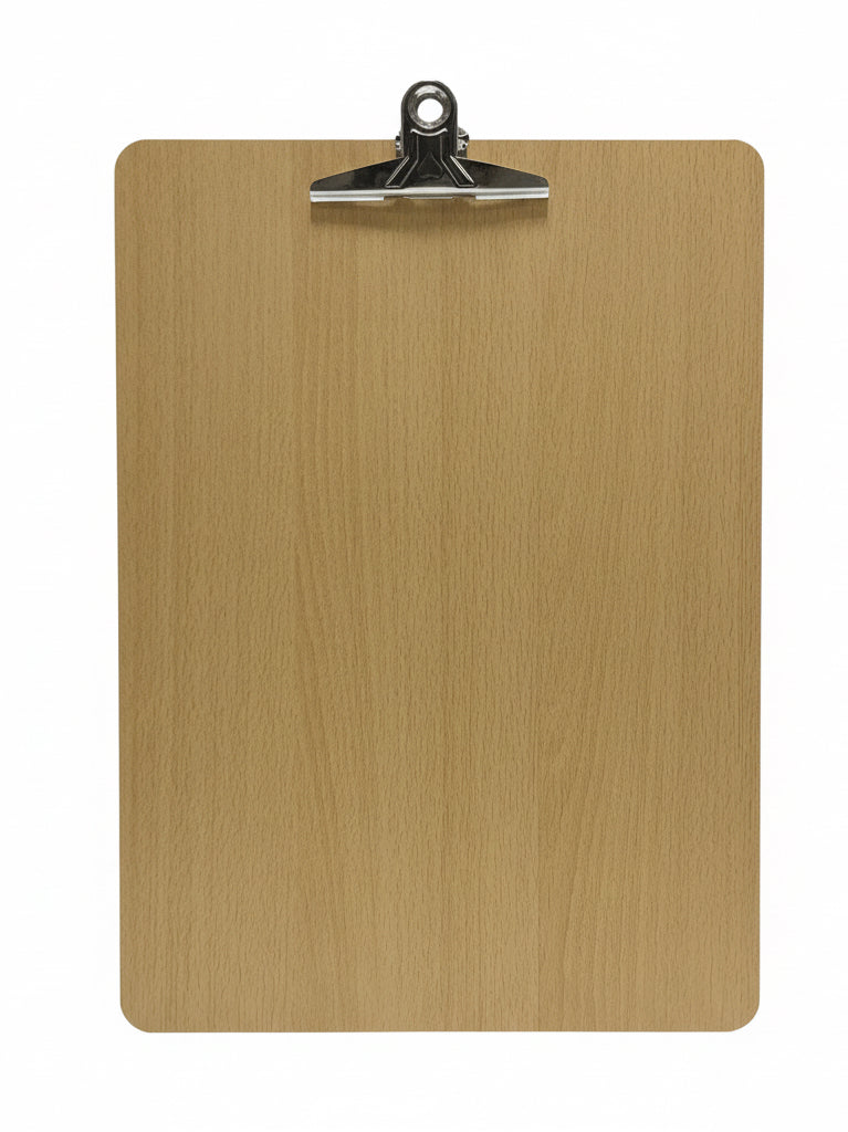 Clipboard Wooden board / لوح قصاصات خشبي