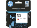 Original HP Ink Cartridge 123 Tri-color 120* pages / خرطوشة حبر أصلية HP 123 ثلاثية الألوان 120* صفحة