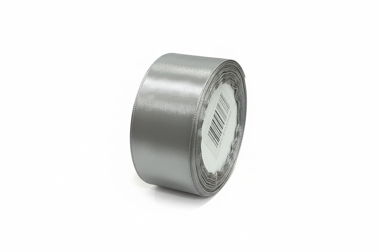 Ribbon 4cm Grey/ شريط