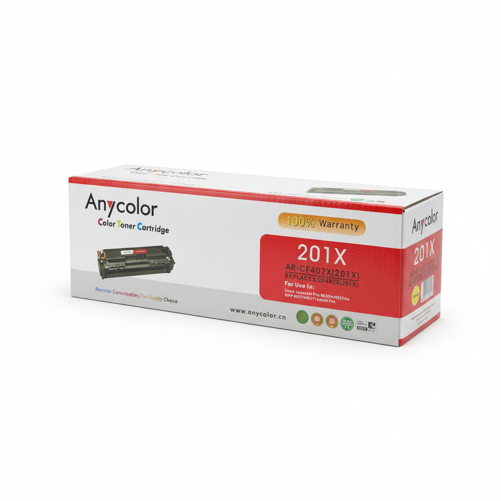 Anycolor Toner Cartridge 201X Yellow / خرطوشة حبر تونر