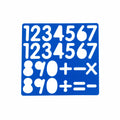 Foam Stencil numbers / قوالب أرقام من الفوم