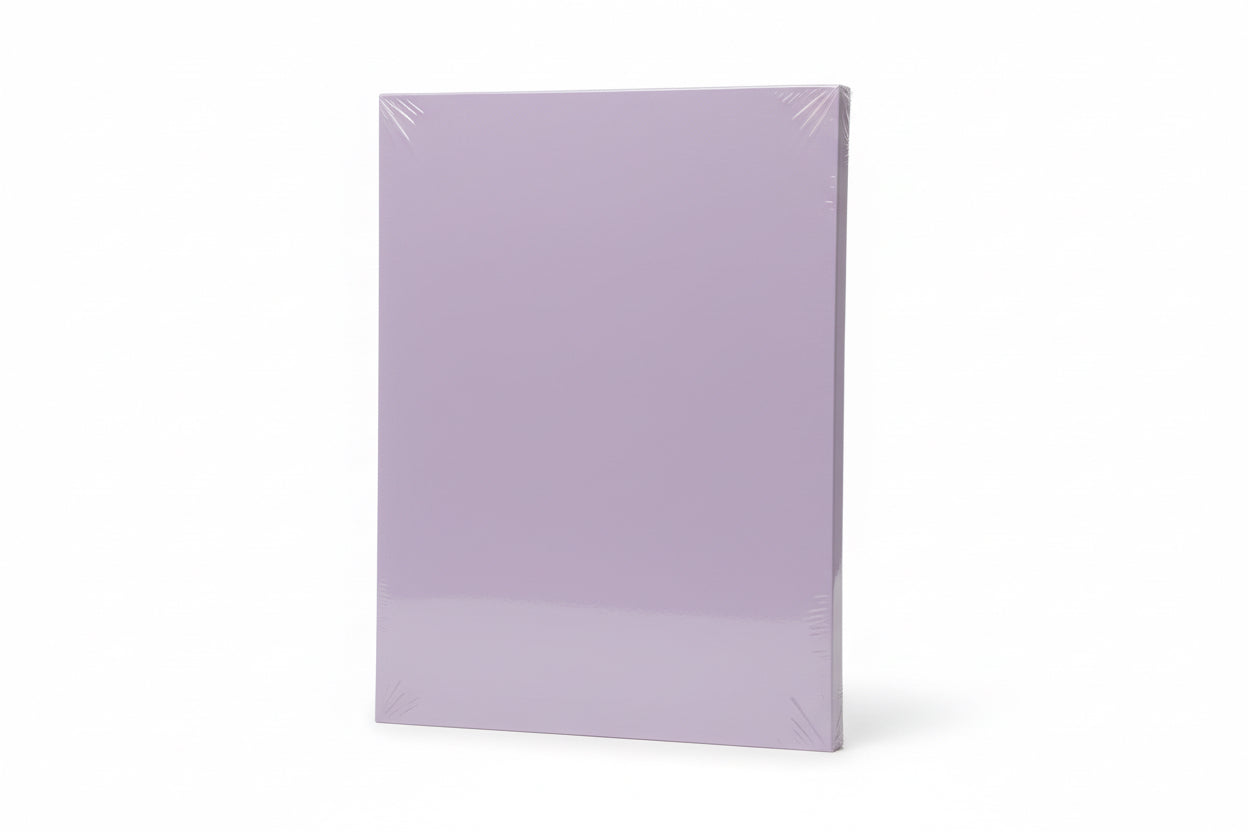 Light Purple 50 Color Sheets A4 / حزمة أوراق بنفسجية فاتحة A4 (50 ورقة)