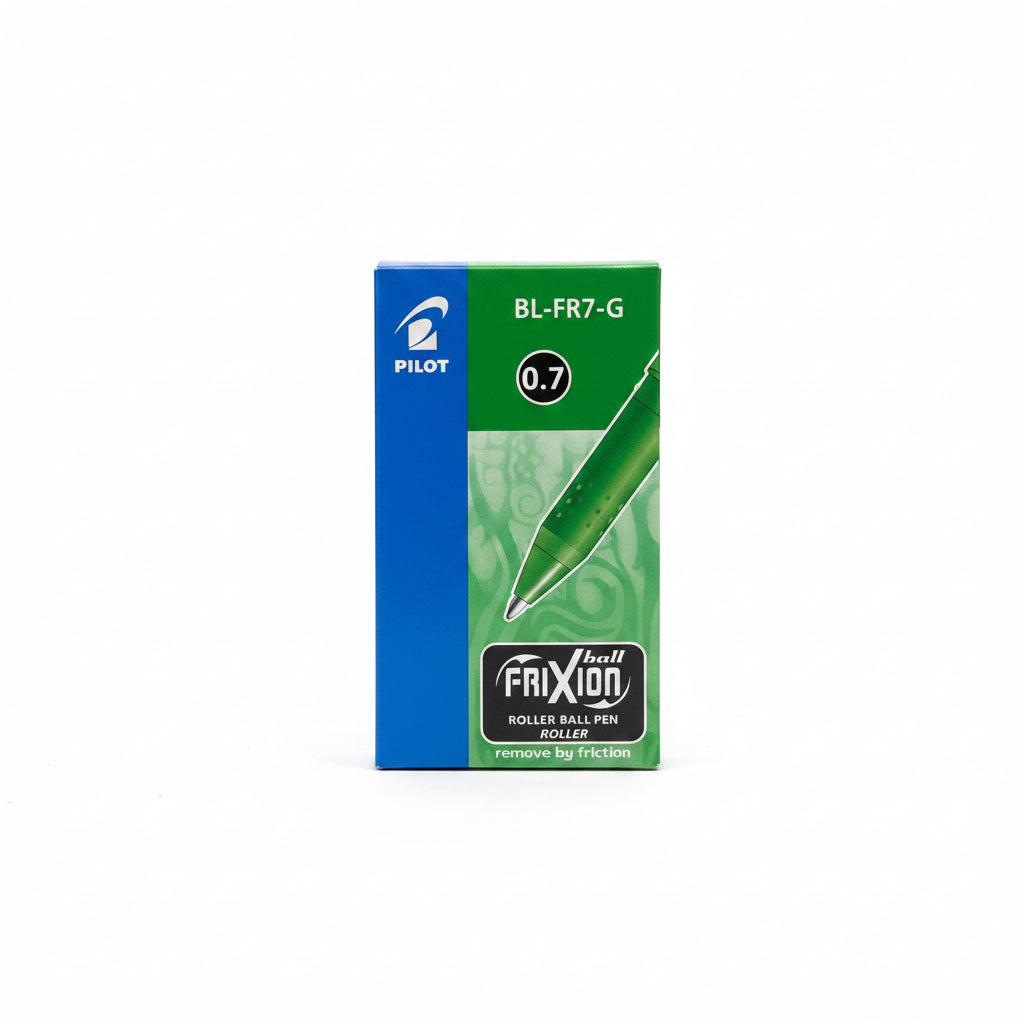 Pilot frixion Ball Rollerball Pen 0.7 Green 1 Dozen / قلم حبر كروي بايلوت فريكشن بول 0.7 – أخضر (دستة)