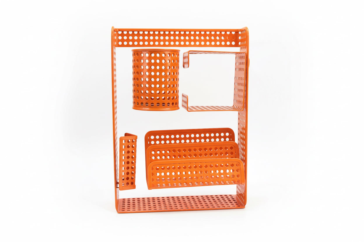 Metal mesh Desktop Set / طقم مكتبي شبكي معدني