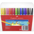 Faber Castell 20 fibre tip Colour Markers / فابر كاستل 20 ماركر رأس لباد ملوّن