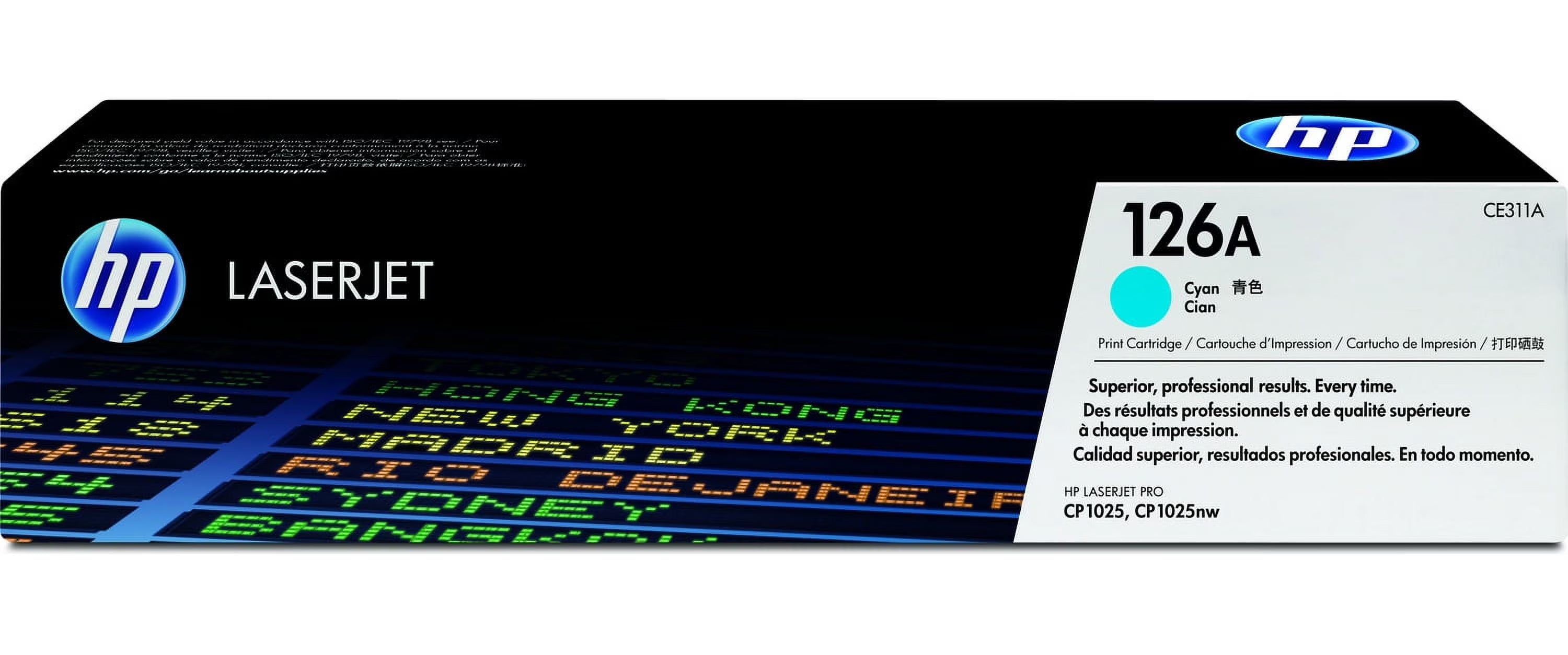 hp Print Cartridge 126A Cyan / خرطوشة طباعة hp ‏126A سماوي