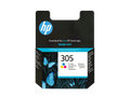 Original HP Ink Cartridge 305 Tri-color 100* pages / خرطوشة حبر أصلية HP 305 ثلاثية الألوان 100* صفحة