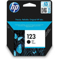 Original HP Ink Cartridge 123 Black 120* pages / خرطوشة حبر أصلية HP 123 أسود 120* صفحة