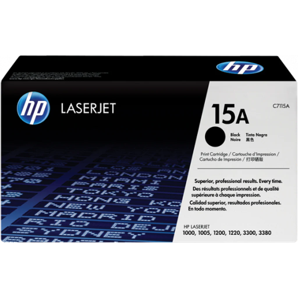 hp Toner Cartridge 15A Black / خرطوشة حبر hp ‏15A أسود