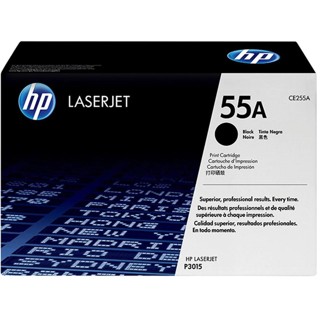 HP LaserJet 55A Black Toner Cartridge / خرطوشة حبر HP ليزرجت 55A أسود