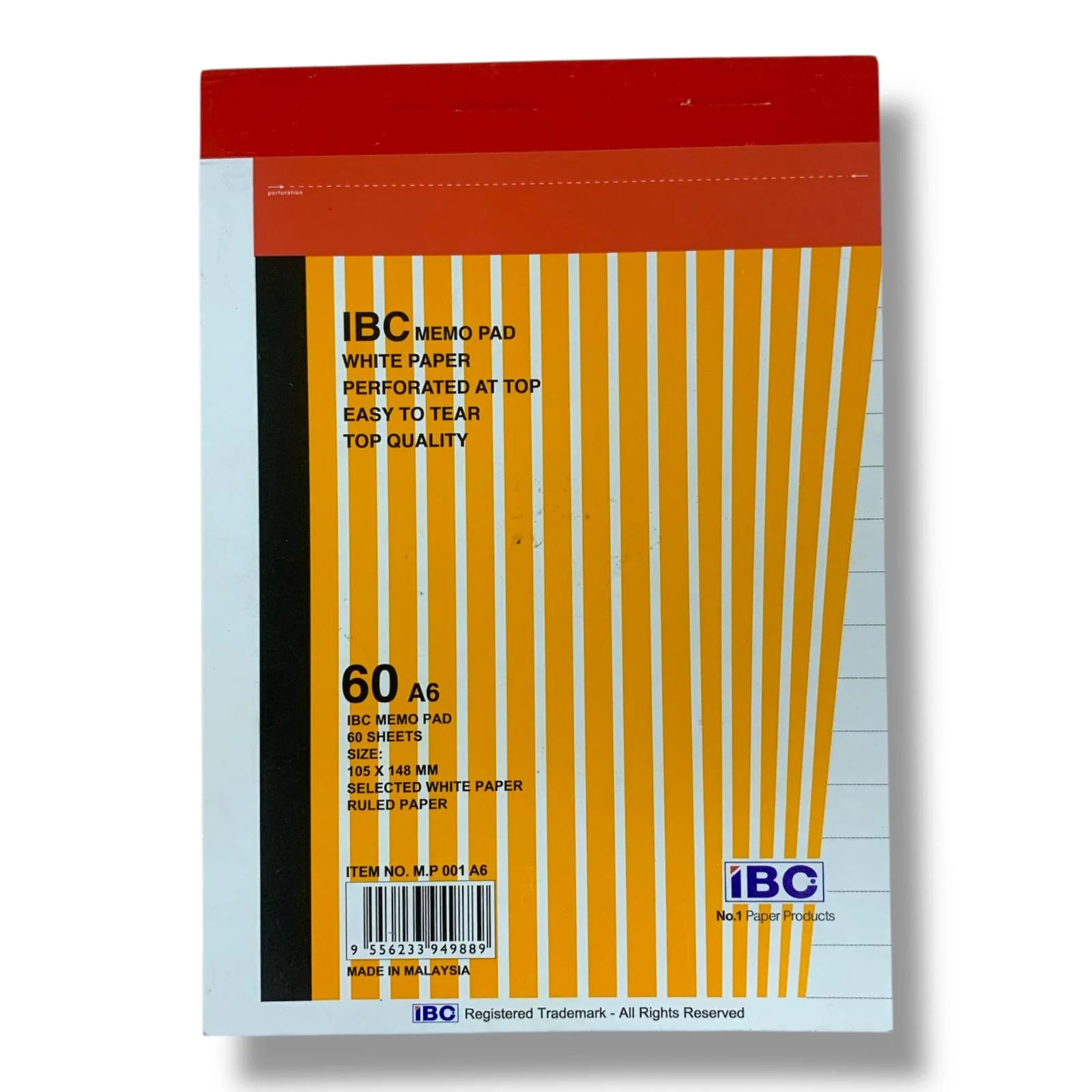 IBC Memo Pad A6 60 Sheets / مذكرة IBC ‏A6