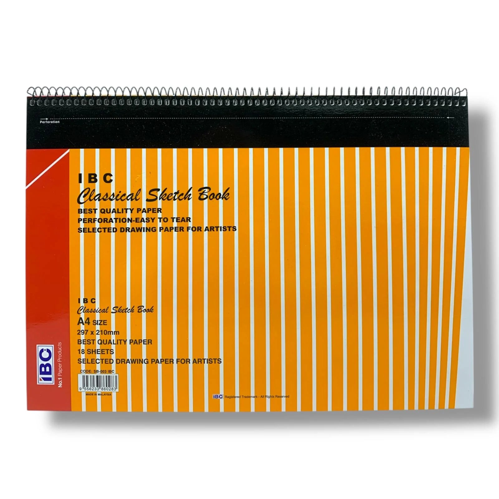IBC Classical Sketch Book A4 / دفتر سكتش كلاسيكي IBC