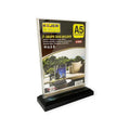 KEJEA T-SHAPE SIGN HOLDER A5 K-6084 / حامل لافتة على شكل حرف T مقاس A5 من KEJEA – موديل K-6084