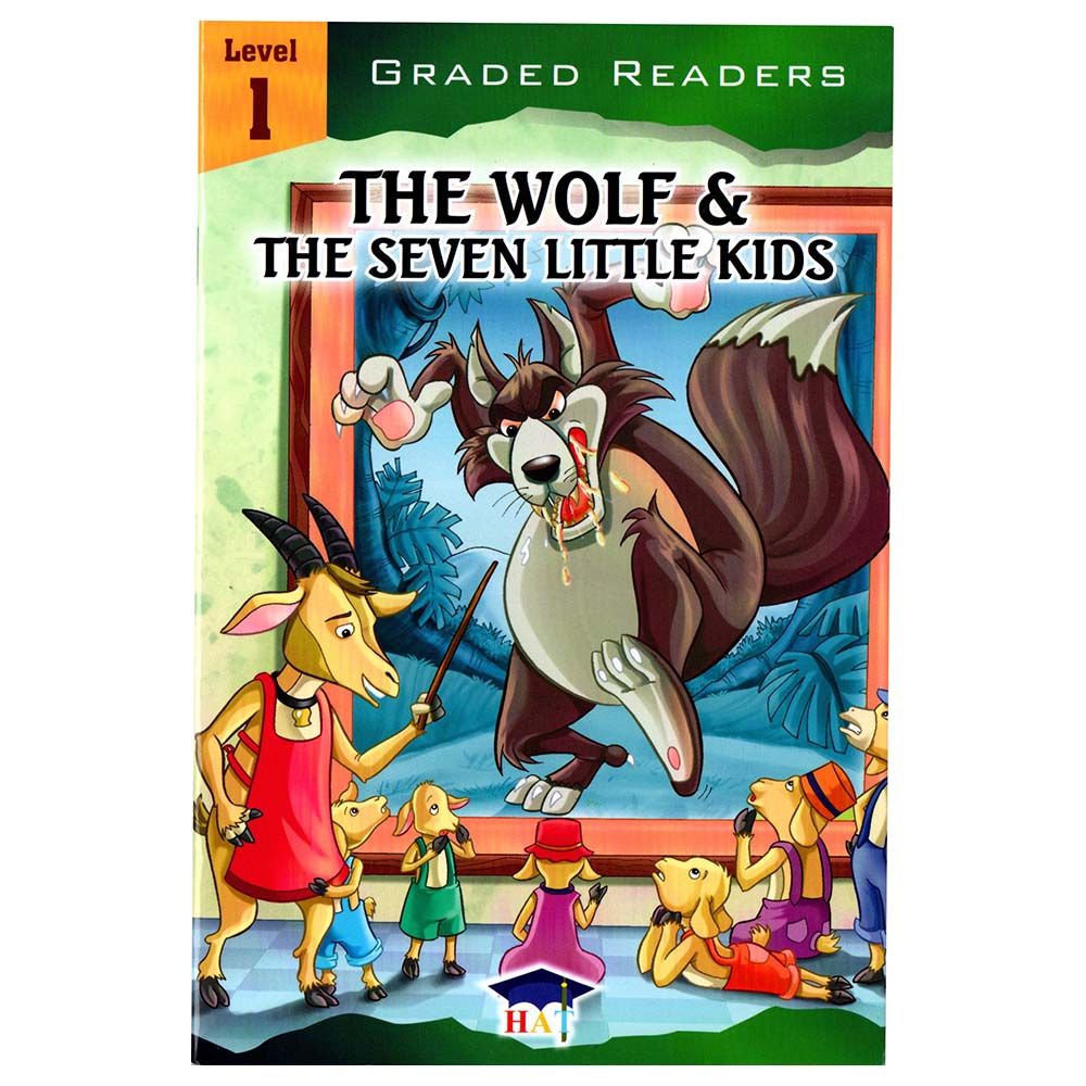 The wolf & the seven little kids level 1 / الذئب والأولاد السبعة الصغار – المستوى 1
