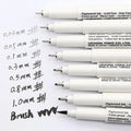 MARVY 8 BLACK LINERS / أقلام تحديد سوداء من مارفي – 8 قطع