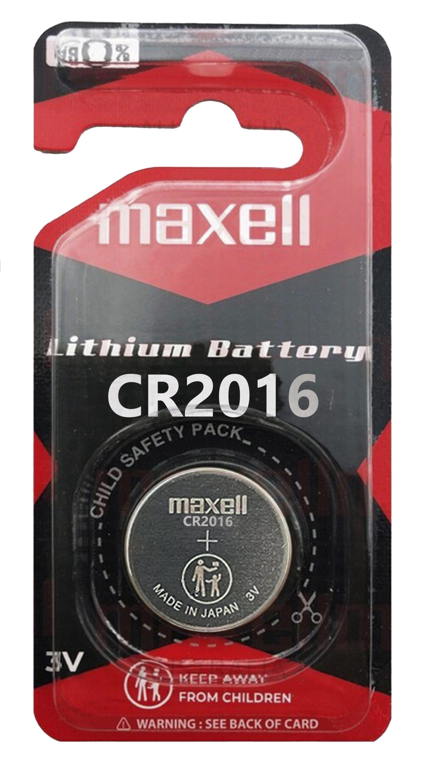 Maxell Lithium Battery 3V, CR2016 / بطارية ليثيوم ماكسيل 3 فولت، CR2016