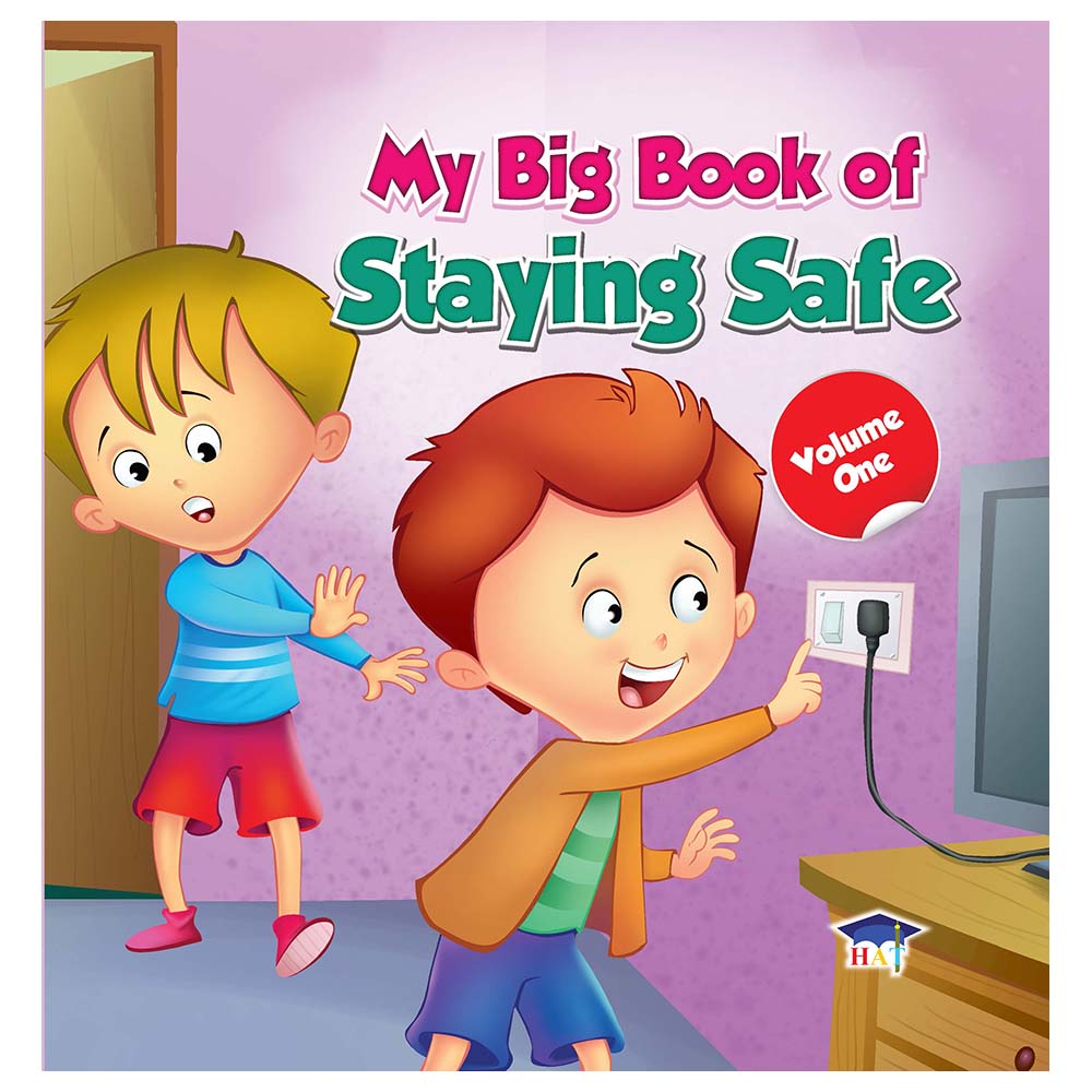 My big Book of Staying Safe / كتابي الكبير للبقاء بأمان