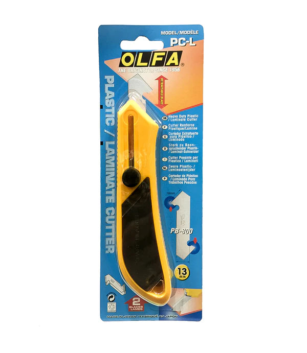 OLFA PC-L Plastic Cutter 13mm / قطّاعة بلاستيك أولفا PC-L بطول 13 مم