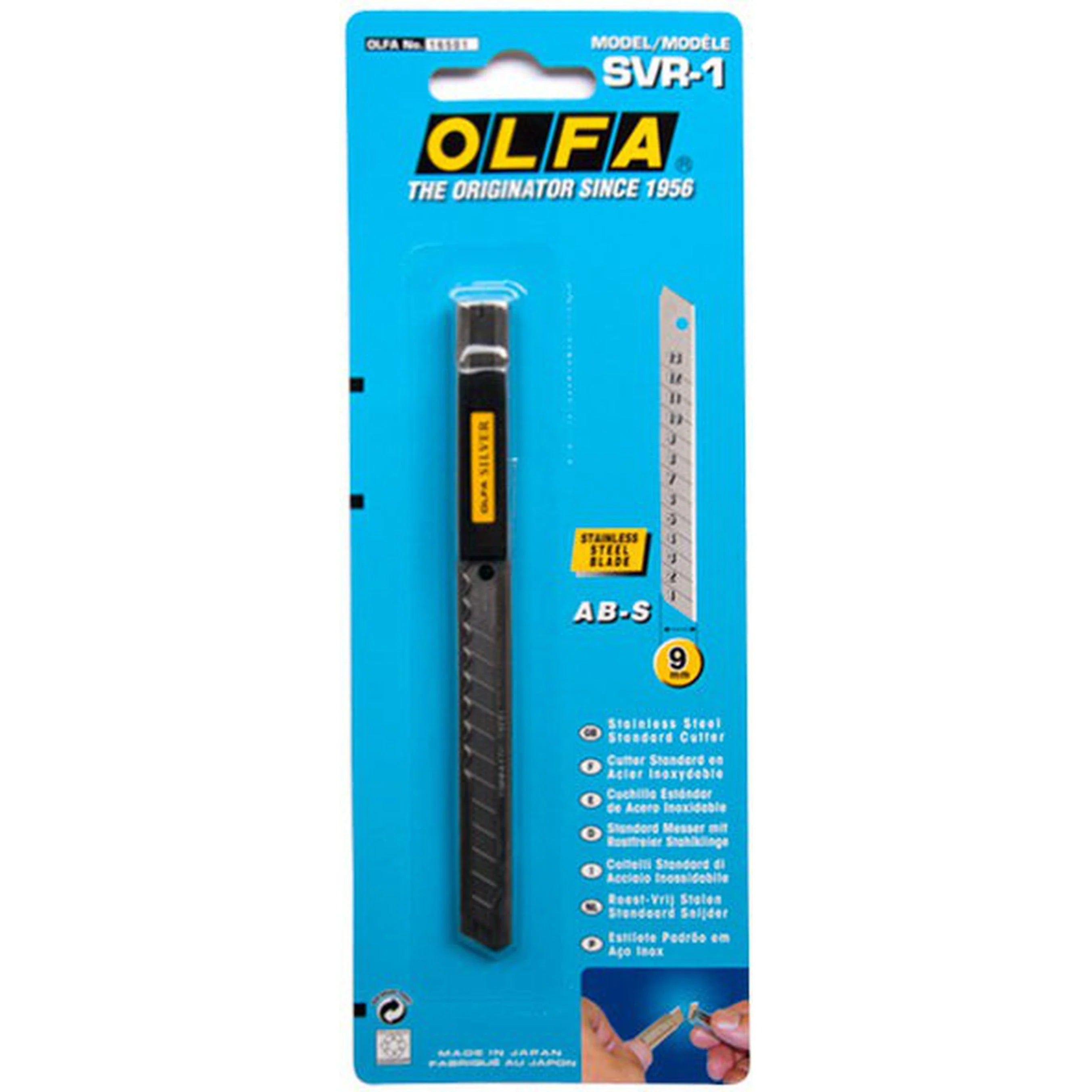 OLFA SVR-1 Stainless Steel Cutter / قطّاعة من الستانلس ستيل OLFA SVR-1