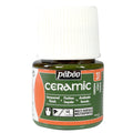 Pebeo Ceramic Gloss Paint Vert Green / بيبو سيراميك لون لامع أخضر فاتح