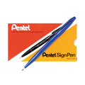 Pentel SignPen x12 Blue / بنتل ساين بن أزرق 12 قطعة