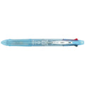 Pilot 4+1 Pen Clear Light Blue / قلم بايلوت 4+1 أزرق فاتح شفاف