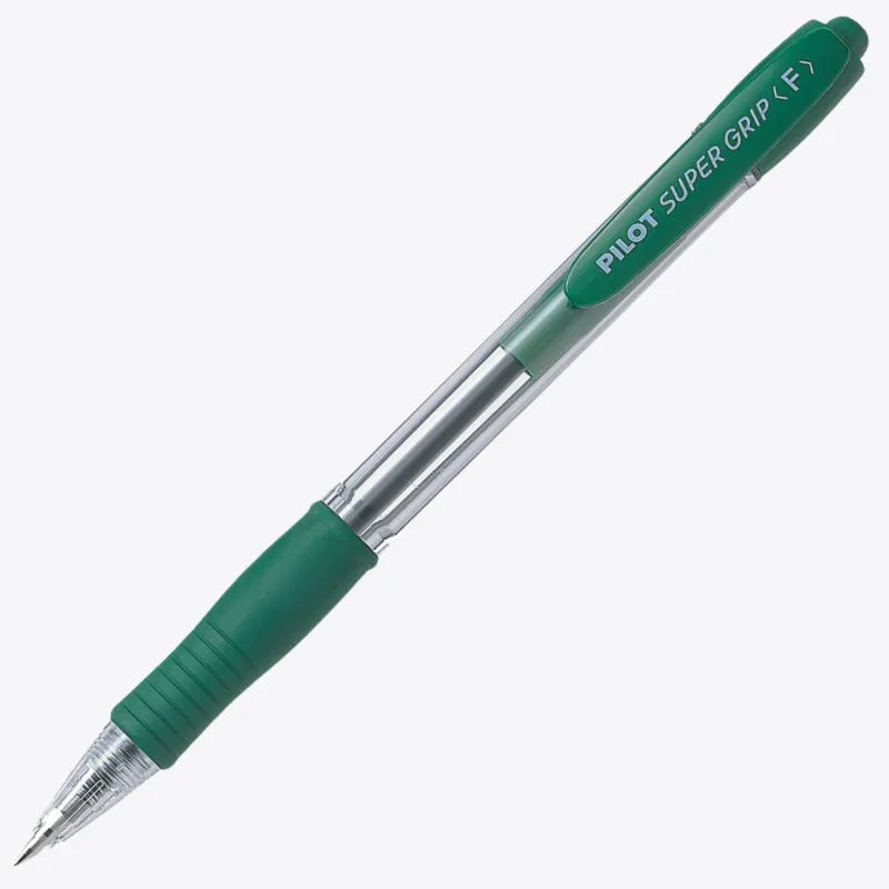 Pilot Super grip Pen Green / قلم بايلوت سوبر غريب اخضر