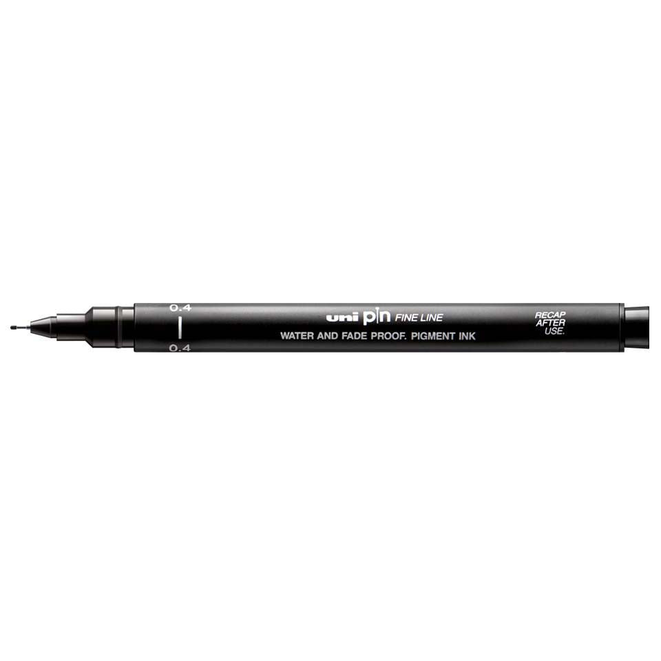 Uni Pin Fine Line 0.4 Black / يوني بن فاين لاين 0.4