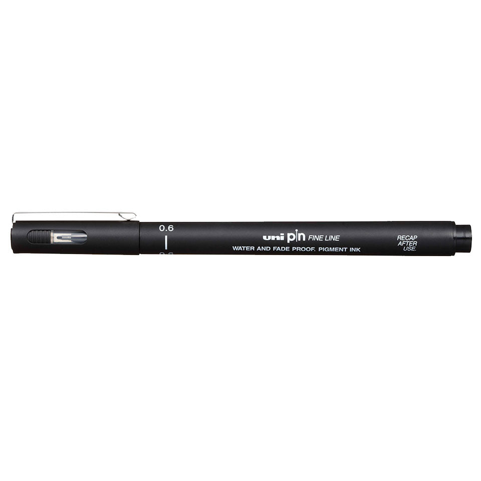 Uni Pin Fine Line 0.6 Black / يوني بن فاين لاين 0.6