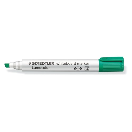 Staedtler Whiteboard Marker Green Chisel / ستدلر ماركر سبورة بيضاء