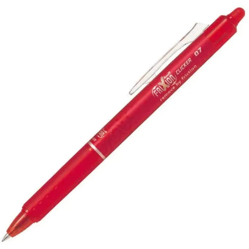 PILOT frixion CLICKER 0.7 Red Pen / قلم بايلوت فريكسون كليكر أحمر 0.7 مم