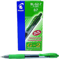 Pilot G-2 0.7 FINE BL-G2-7 x12 Green / بايلوت G-2 0.7 د