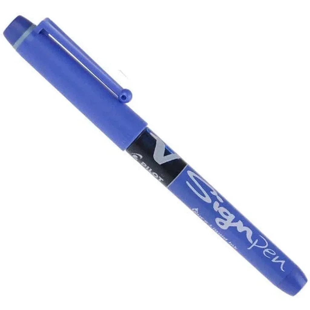 Pilot V sign Pen Blue / قلم بايلوت V-ساين ازرق