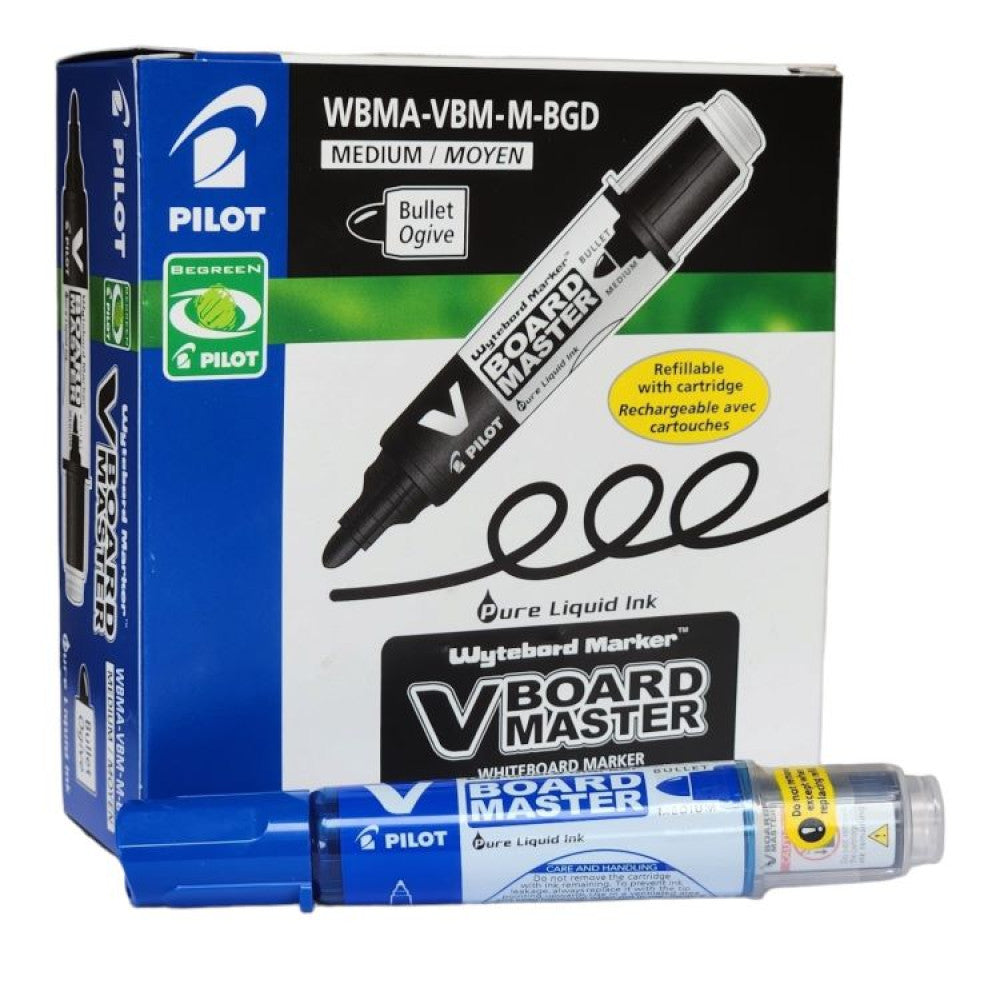 Pilot VBOARD MASTER Blue 12 pcs Bullet