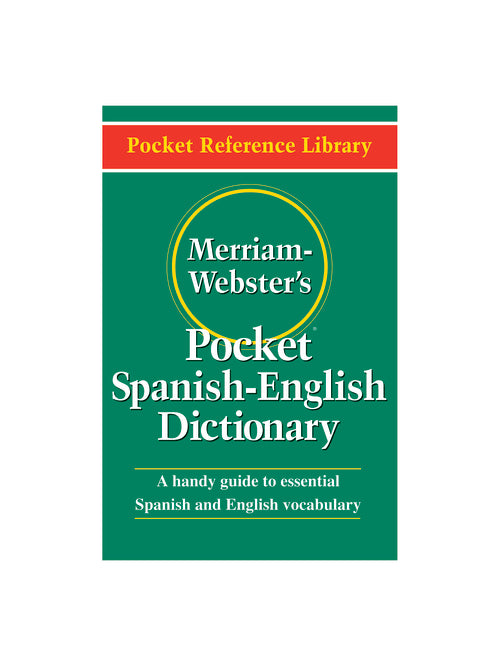 Pocket Spanish-English Dictionary / قاموس جيبي إسباني-إنجليزي