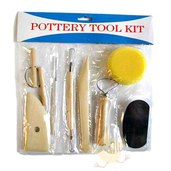 POTTERY TOOL KIT / مجموعة أدوات الفخار