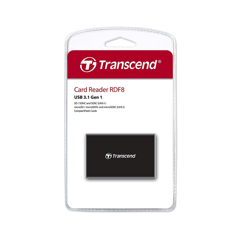 Transcend Card reader RDF8 / قارئ بطاقات Transcend موديل RDF8