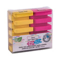 SERVE STEPS ERASER FLUORESCENT COLOURS 2 PCS / ممحاة سيرف ستب بألوان فوسفورية – قطعتان